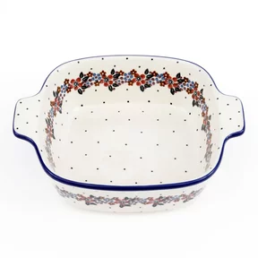Miska ceramiczna kwadratowa H35 <br> 2067X Retro